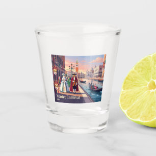 Verre A Shot Carnaval de Venise, Italie