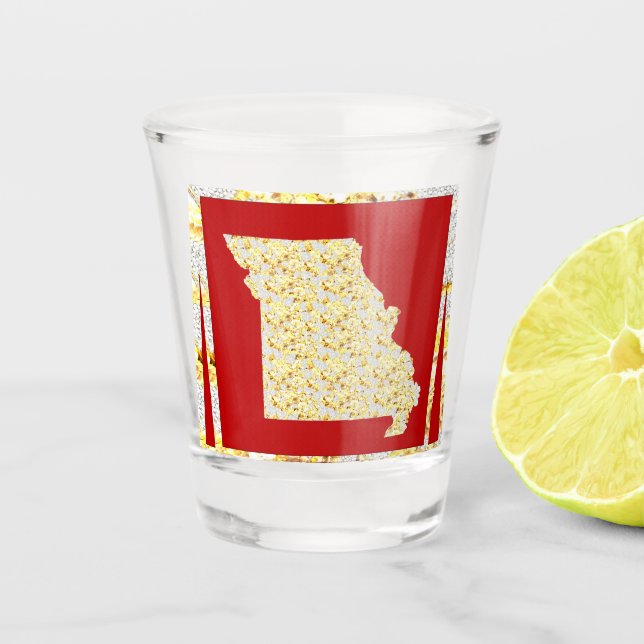 VERRE A SHOT CARTE MISSOURI (Devant)