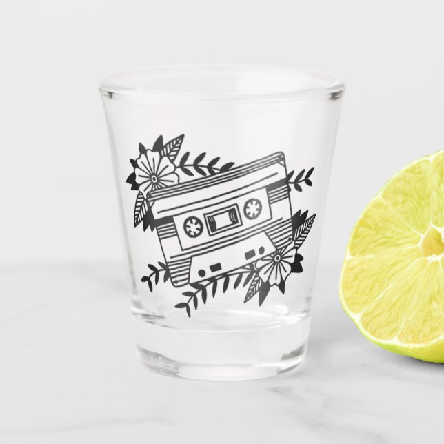 Verre A Shot Cassestte (Devant)