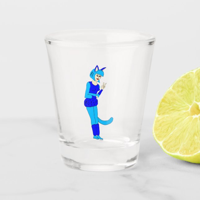 Verre A Shot catgirl (Devant)