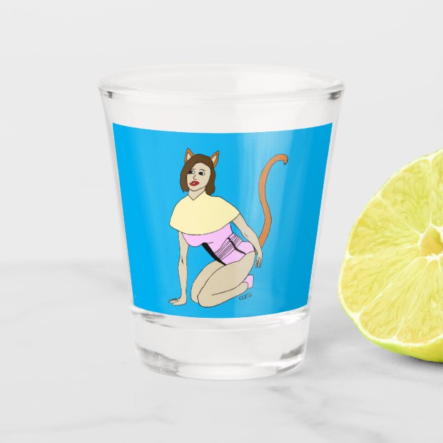 Verre A Shot catgirl (Devant)