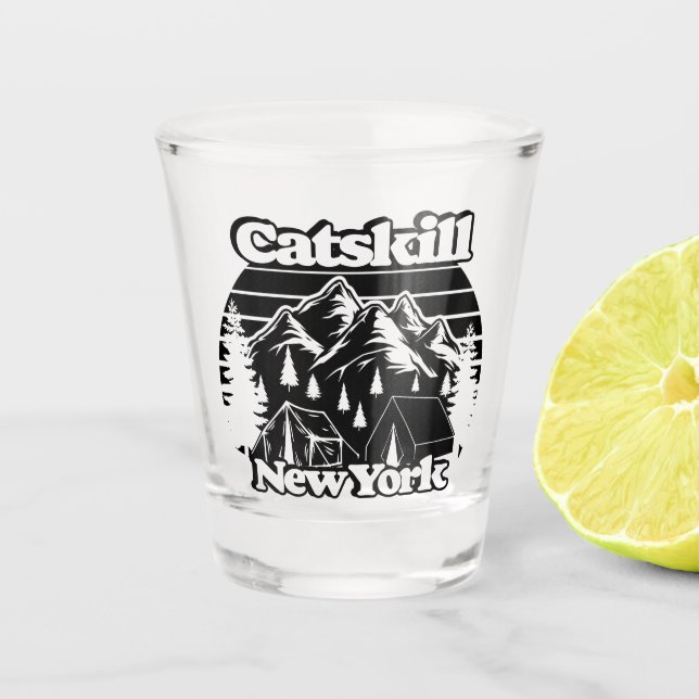 Verre A Shot Catskill New York (Devant)