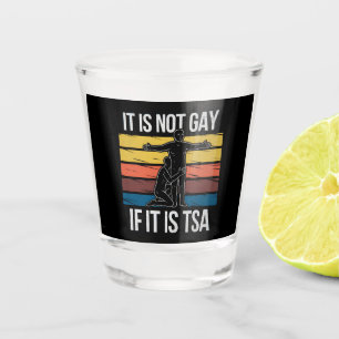 Verre A Shot Ce n'est pas gay si c'est la fierté LGBTQ de la sé