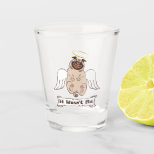 Verre A Shot Ce n'était pas moi ange carlin drôle de citation
