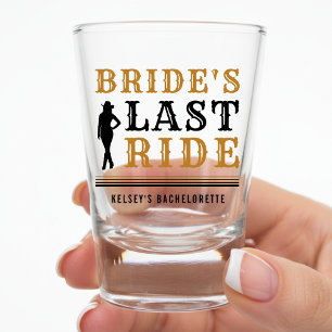 Verre A Shot Cérémonie de Bachelorette Cowgirl Dernière Chevauc