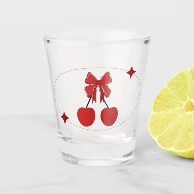 Verre A Shot Cerise (Devant)