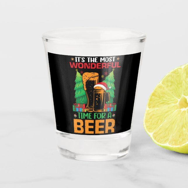 Verre A Shot C'est la période la plus merveilleuse pour un Père (Devant)