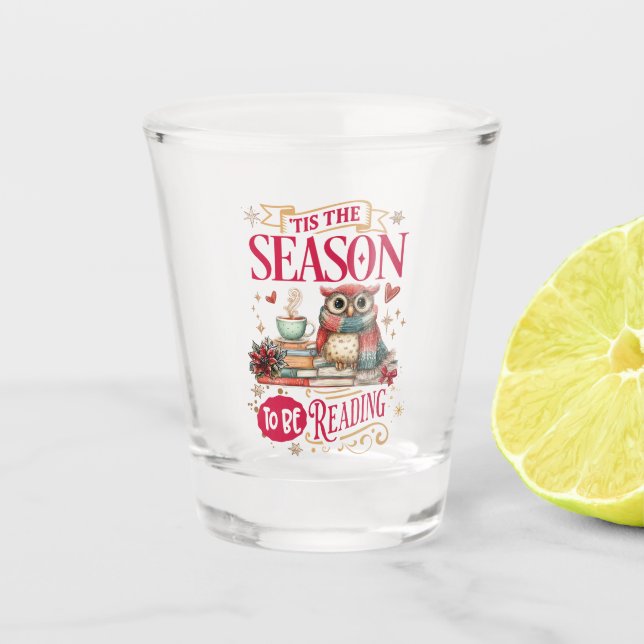 Verre A Shot C'est la saison pour lire  (Devant)