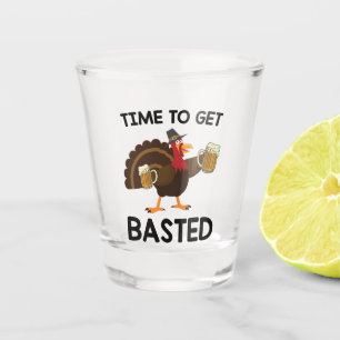Verre A Shot C'est l'heure de se faire arroser drôle de bière d