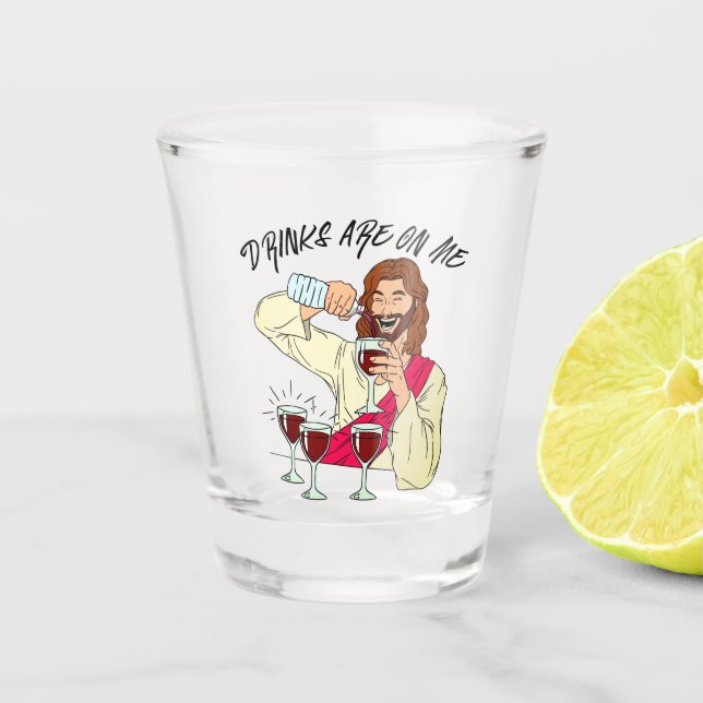 Verre A Shot C'est moi qui régale (Devant)