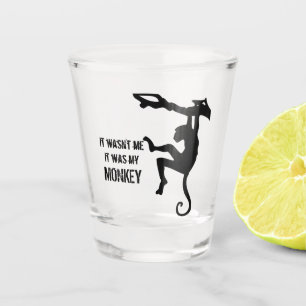 Verre A Shot C'Était Mon Singe
