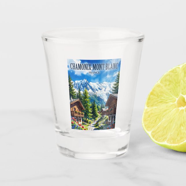 Verre A Shot Chamonix-Mont-Blanc France (Devant)