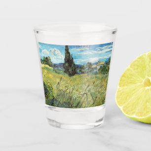 Verre A Shot Champ de blé vert Vincent van Gogh Can Cooler