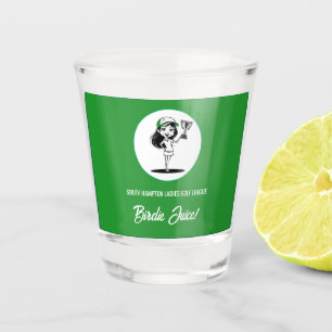 Verre A Shot Championnat de football féminin Birdie Juice
