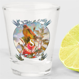 Verre A Shot Chanteur au bord de la piscine 2338