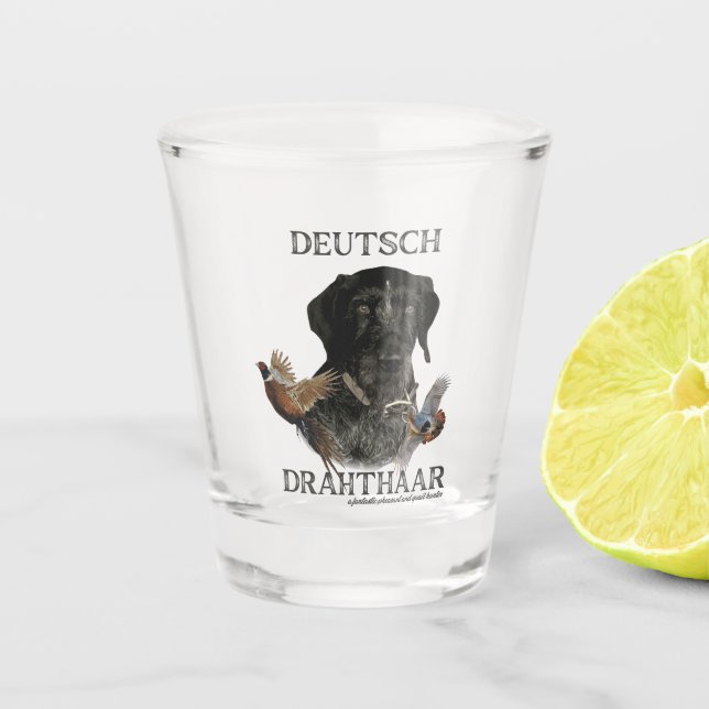 Verre A Shot Chasse aux faisans (Devant)