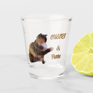 Verre A Shot Chat Calico « Cheers & Purrs »