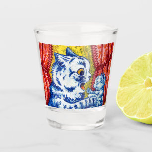 Verre A Shot Chat et ses chatons