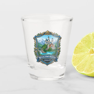 Verre A Shot Château de Neuschwanstein Allemagne