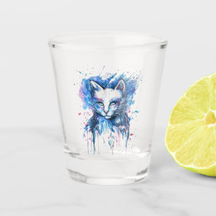 Verre A Shot Chatte