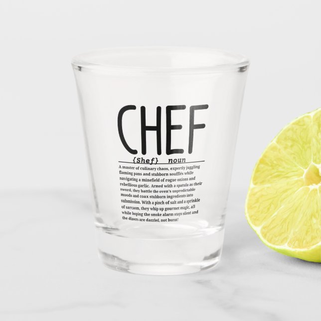 Verre A Shot Chef (Devant)