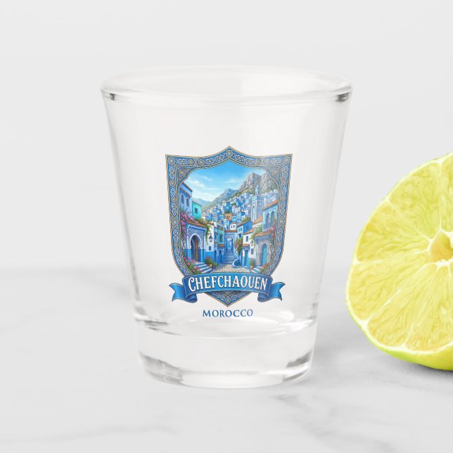 Verre A Shot Chefchaouen Maroc (Devant)