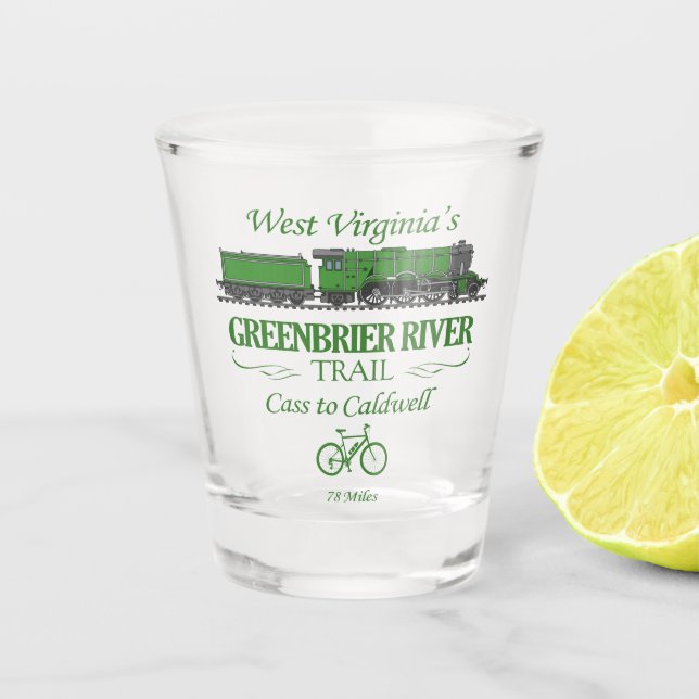 Verre A Shot Chemin de la rivière Greenbrier (RT2) (Devant)