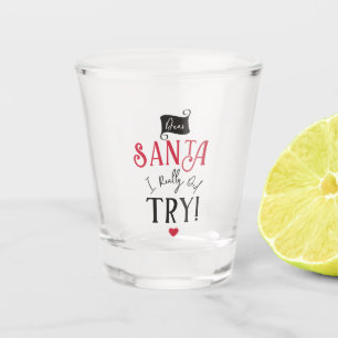 Verre A Shot Cher Père Noël