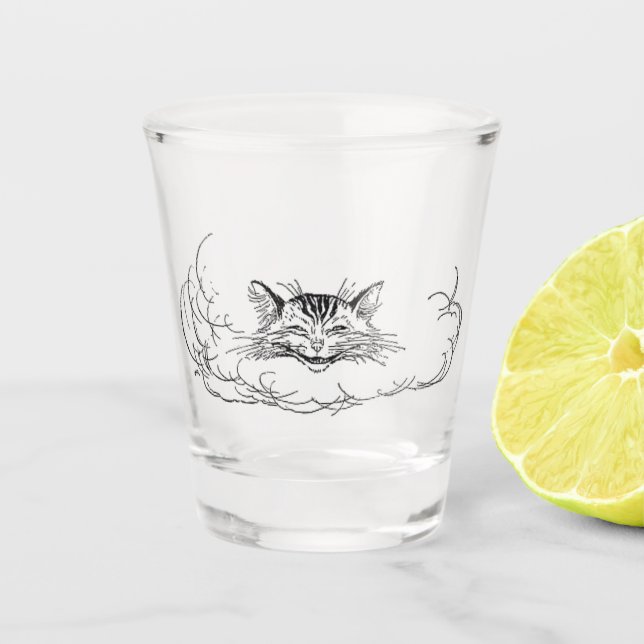 Verre A Shot Cheshire Cat (Alice au pays des merveilles) (Devant)