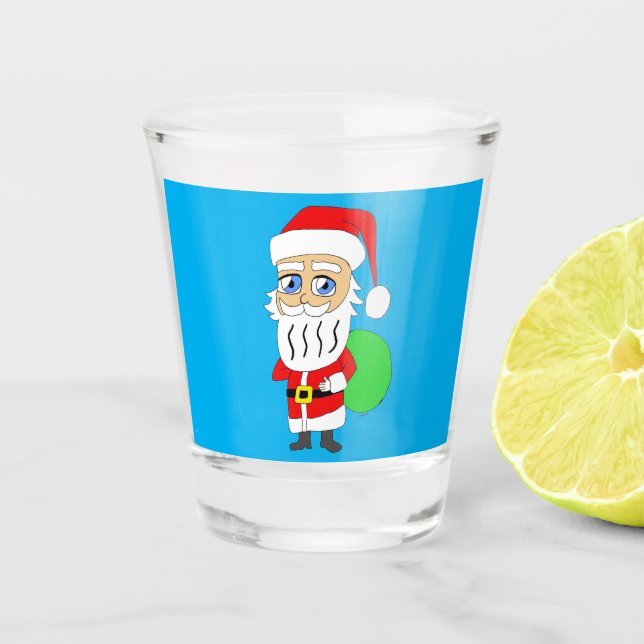 Verre A Shot Chibi Santa Claus (Devant)