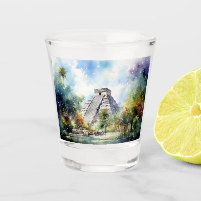 Verre A Shot Chichen Itza (Devant)