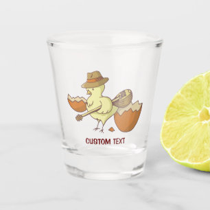 Verre A Shot Chick de Pâques avec Bouzouki