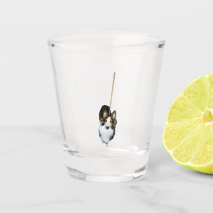 Verre A Shot Chien à la broche