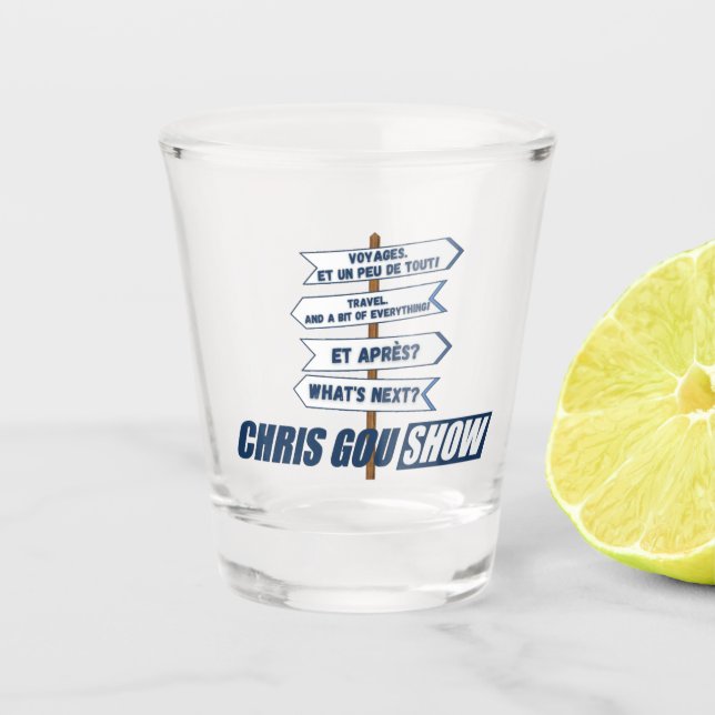 Verre A Shot Chris Gou Show (Devant)