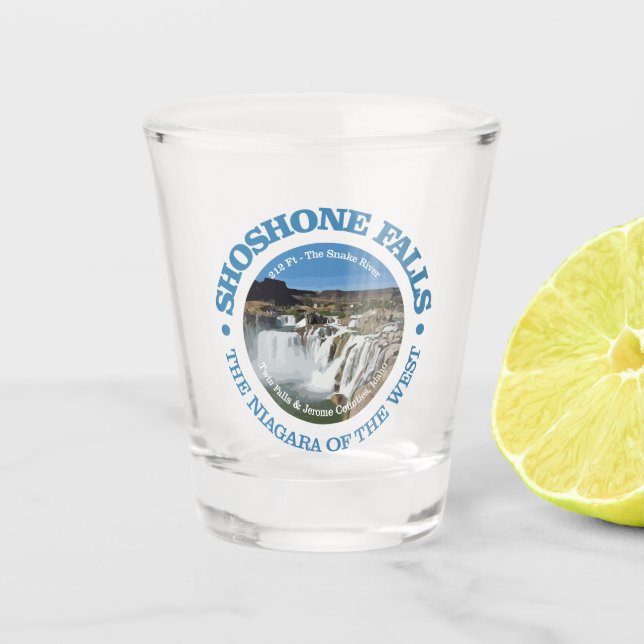 Verre A Shot Chutes Shoshone (Devant)