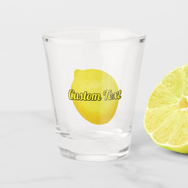 Verre A Shot Citron (Devant)