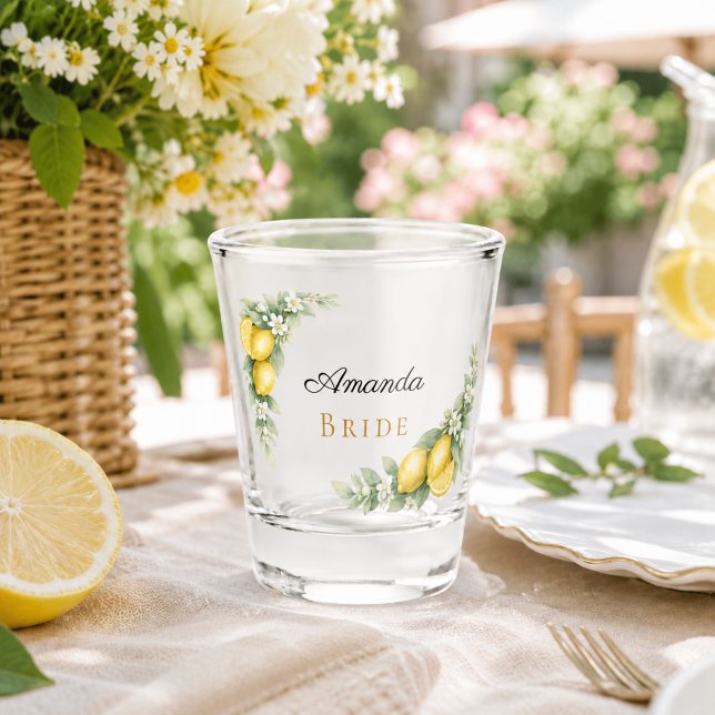 Verre A Shot Citrons de future mariée enterrement de vie de jeu (Créateur téléchargé)