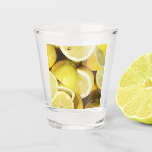 Verre A Shot Citrons jaune