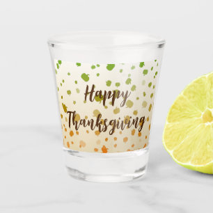Verre A Shot Citrouilles de Thanksgiving