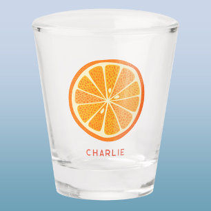 Verre A Shot Citrus Orange personnalisé
