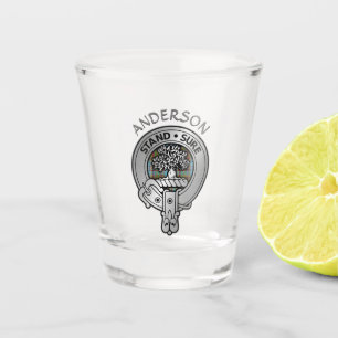 Verre A Shot Clan Anderson Crest & Tartan