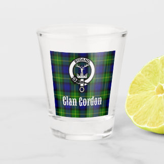 Verre A Shot Clan Gordon Crest Badge & Tartan