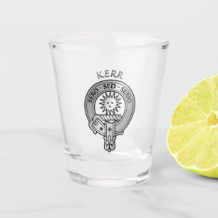 Verre A Shot Clan Kerr Crest