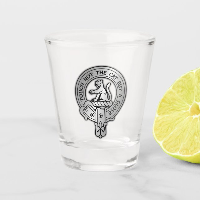 Verre A Shot Clan MacGowan Crest (Devant)