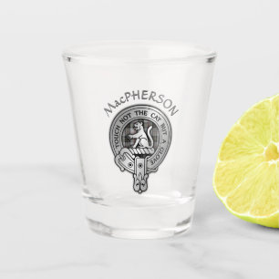 Verre A Shot Clan MacPherson Crest & Tartan