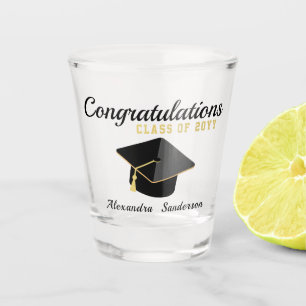 Verre A Shot Classe de graduation minimaliste moderne de 2023
