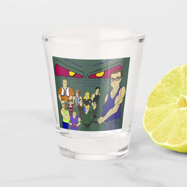 Verre A Shot classe inspiration anime (Devant)