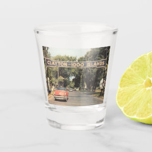 Verre A Shot Clayton Thousand Islands NY, 1959 Style Vintage