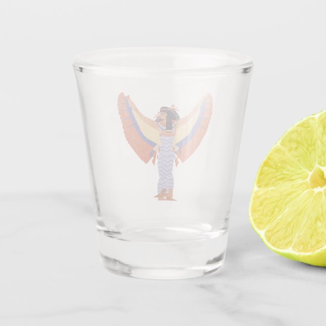 Verre A Shot Cléopâtre. (Dos)