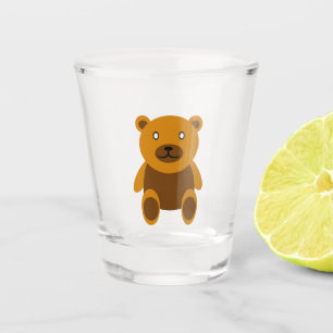 Verre A Shot Clipart Brown de nounours